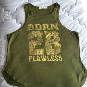 Top shirt green